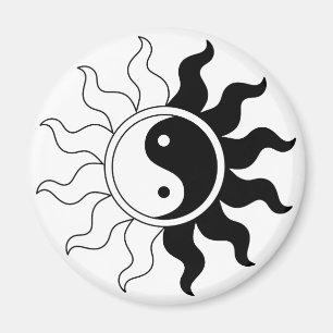 Yin yang sol magnet