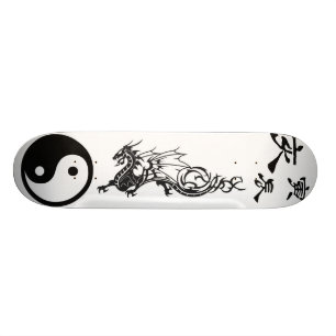 Yin Yang stam- Skateboard