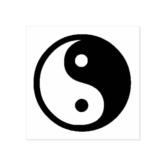 Yin Yang Stämpel (Tryck)