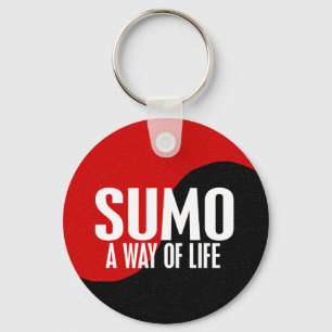 Yin Yang Sumo 1 Nyckelring