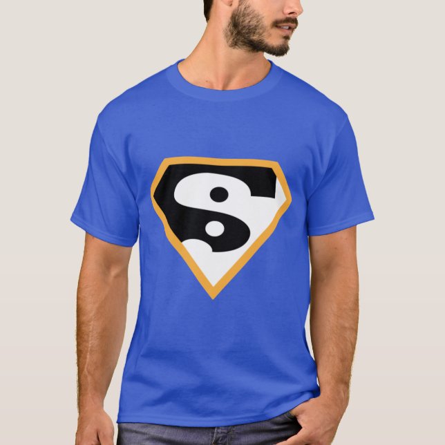 Yin Yang Super boy boy T Shirt (Framsida)