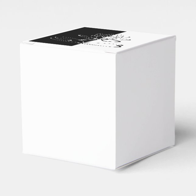 Yin Yang Svart Vit Lotusblomma Presentaskar (Framsidan Sidan)
