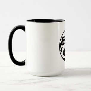 Yin Yang Swirl Mugg
