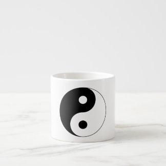 Yin Yang-symbol and andlighet Espressomugg
