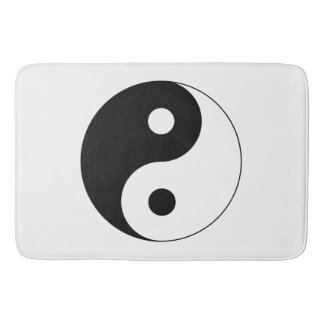 Yin Yang Symbol Andlig Badrumsmatta