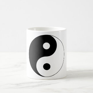 Yin Yang Symbol Andlig Kaffemugg