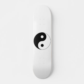 Yin Yang Symbol Andlig Mini Skateboard Bräda 18,5 Cm
