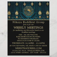 Yin & Yang Symbol, buddhist Group Advertising