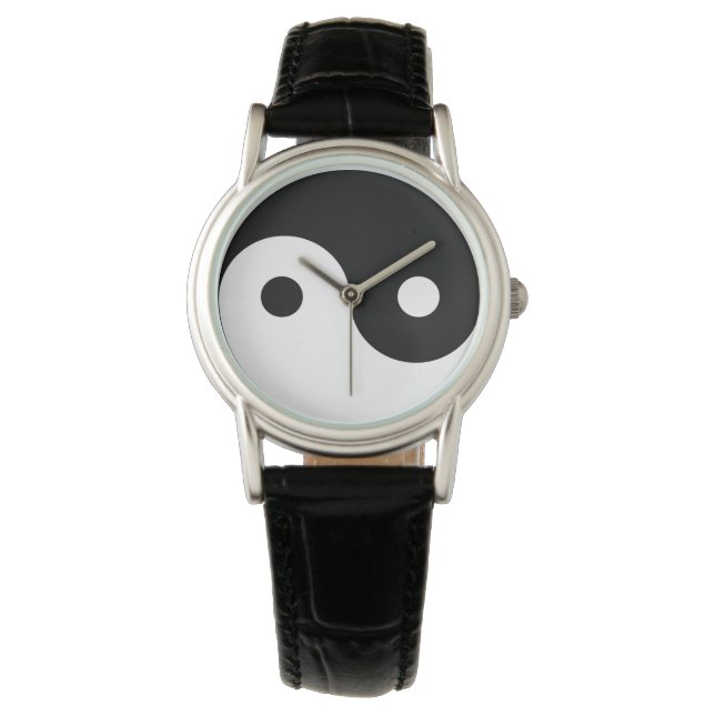 Yin Yang Symbol Cheeky Witch® Watch Armbandsur (Framsida)
