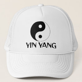 Yin Yang Symbol Design Hat Keps