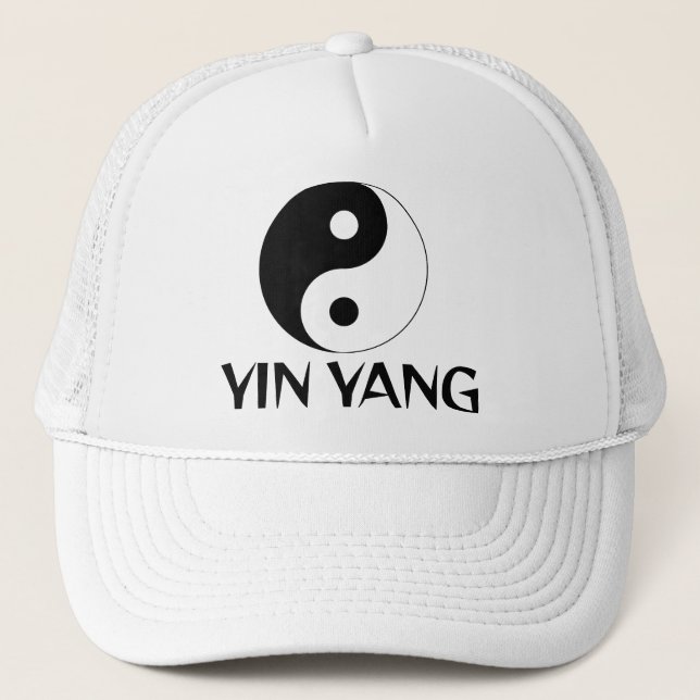 Yin Yang Symbol Design Hat Keps (Framsida)