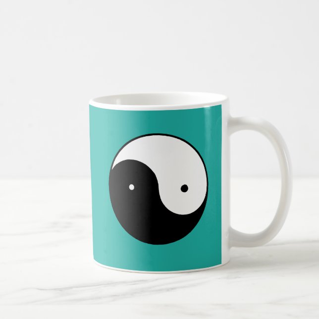 Yin Yang symbol Kaffemugg (Höger)