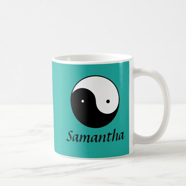 Yin Yang symbol Kaffemugg (Höger)