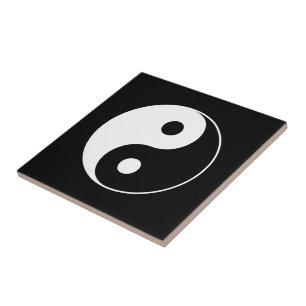 Yin Yang symbol Kakelplatta