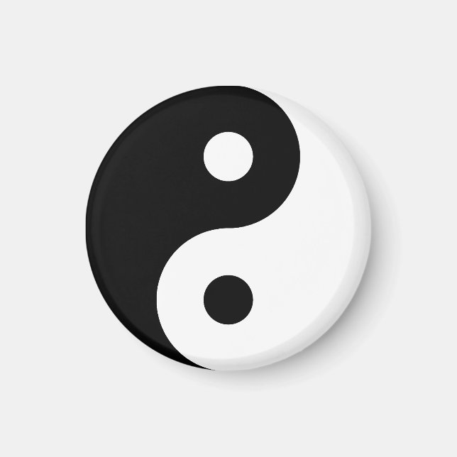 Yin Yang Symbol Magnet (Framsidan)