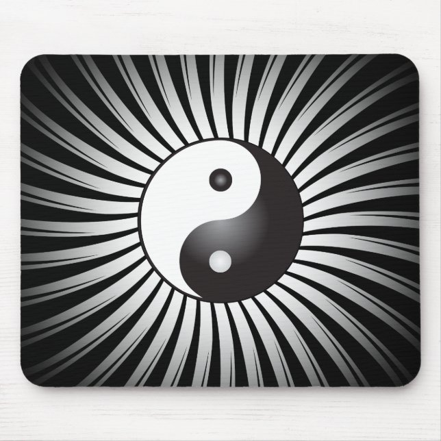 Yin Yang symbol: Mousepad Musmatta (Framsidan)