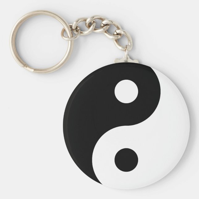 Yin Yang Symbol Nyckelring (Framsidan)