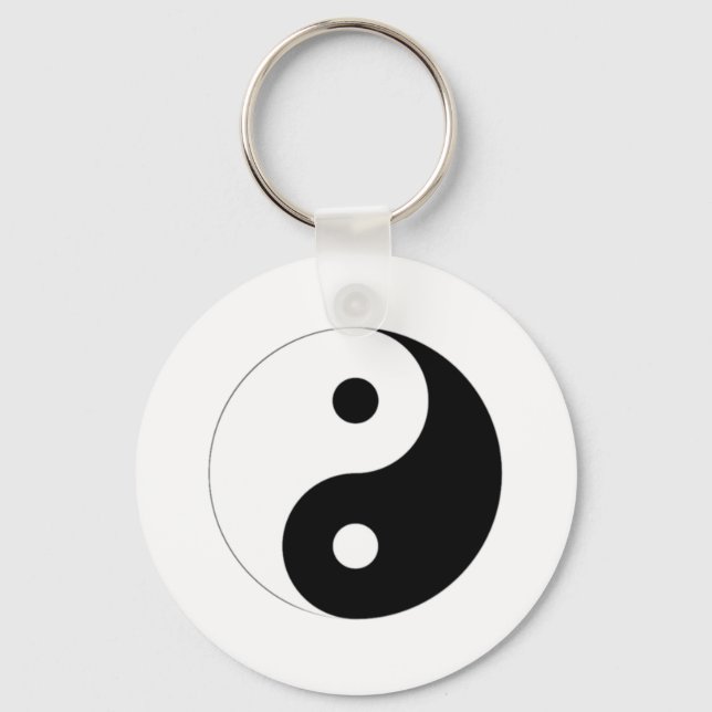 Yin-Yang Symbol Nyckelring (Framsida)