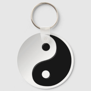 Yin Yang-symbol Nyckelring