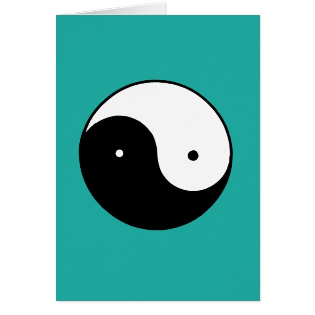 Yin Yang symbol OBS Kort (Framsidan)