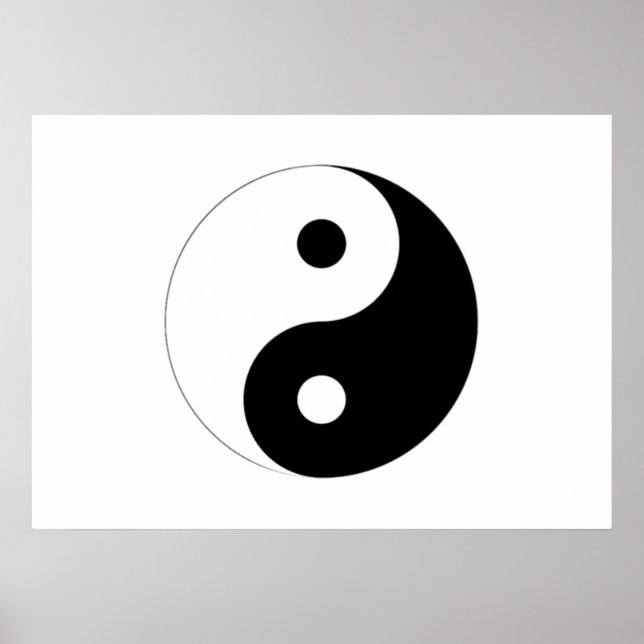 Yin-Yang Symbol Poster (Framsidan)