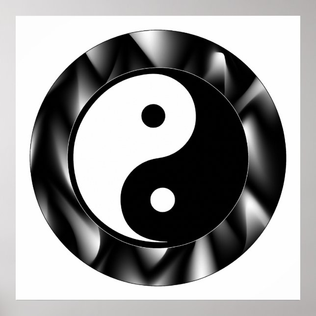 Yin Yang Symbol Poster (Framsidan)