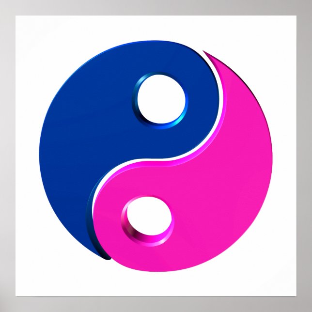 Yin Yang-symbol Poster (Framsidan)