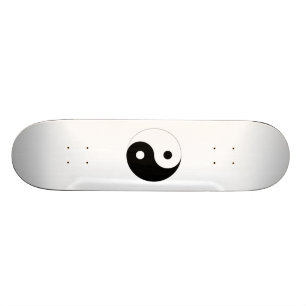 Yin-Yang symbol Skateboard Bräda 21,5 Cm
