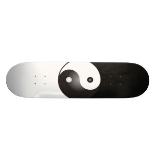 Yin Yang-symbol: Skateboard Bräda 21,5 Cm