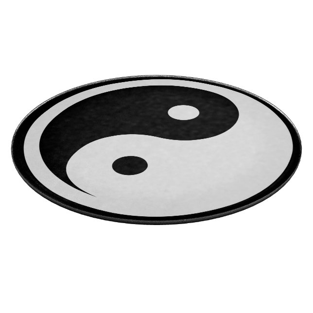 Yin Yang Symbol - solid tattodesign 2 (Hörn)