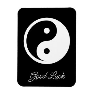 Yin Yang Symbol - solid tattodesign 2 Magnet