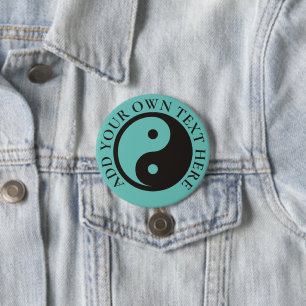 Yin Yang Symbol - solid tattodesign Knapp