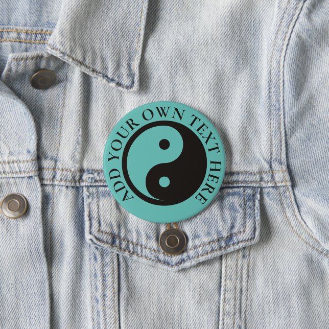 Yin Yang Symbol - solid tattodesign Knapp (In Situ)