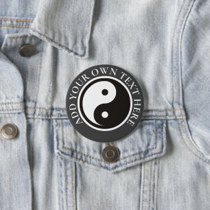 Yin Yang Symbol - solid tattodesign Knapp