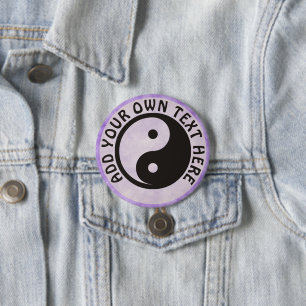 Yin Yang Symbol - solid tattodesign Knapp