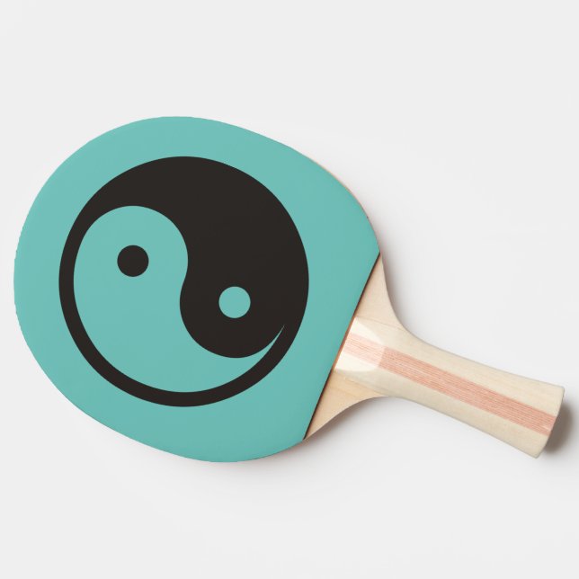 Yin Yang Symbol - solid tattodesign Pingisracket (Sidan)