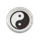 Yin Yang Symbol - solid tattodesign Ring (Framsidan)