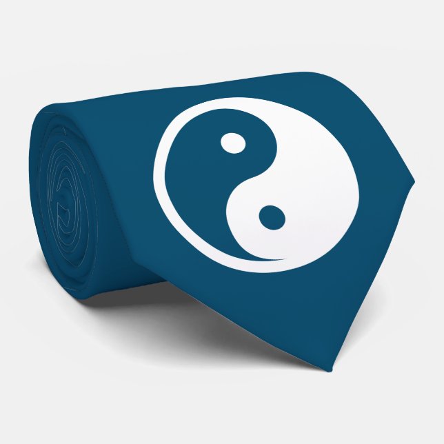 Yin Yang-symbol - solid tatuering design 2 Slips (Rullad)