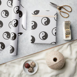 Yin Yang-symbol - solid tatuering design Presentpapper