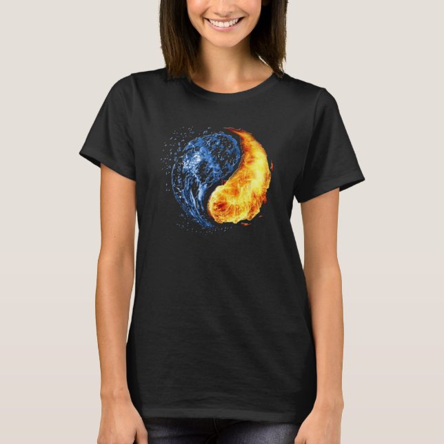 Yin Yang Symbol T-shirt (Framsida)