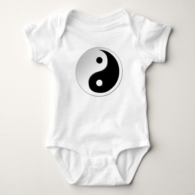Yin Yang Symbol T Shirt (Framsida)