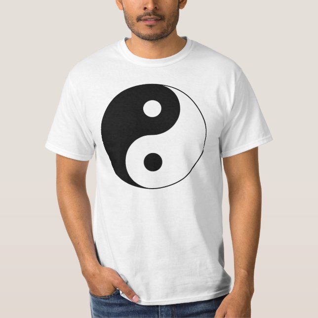 Yin / Yang Symbol T-shirt (Framsida)