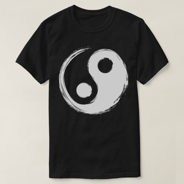 Yin Yang-symbol T Shirt (Design framsida)