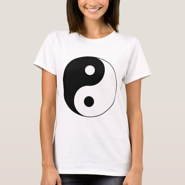 Yin / Yang Symbol T-shirt (Framsida)