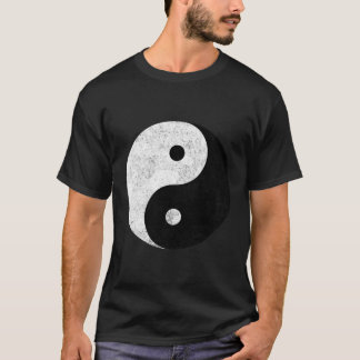 Yin Yang Symbol Tao Taijitu Yoga Peace Kärlek T Shirt
