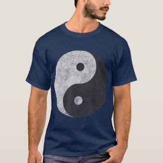 Yin Yang Symbol Tao Taijitu Yoga Peace Kärlek Ver T Shirt