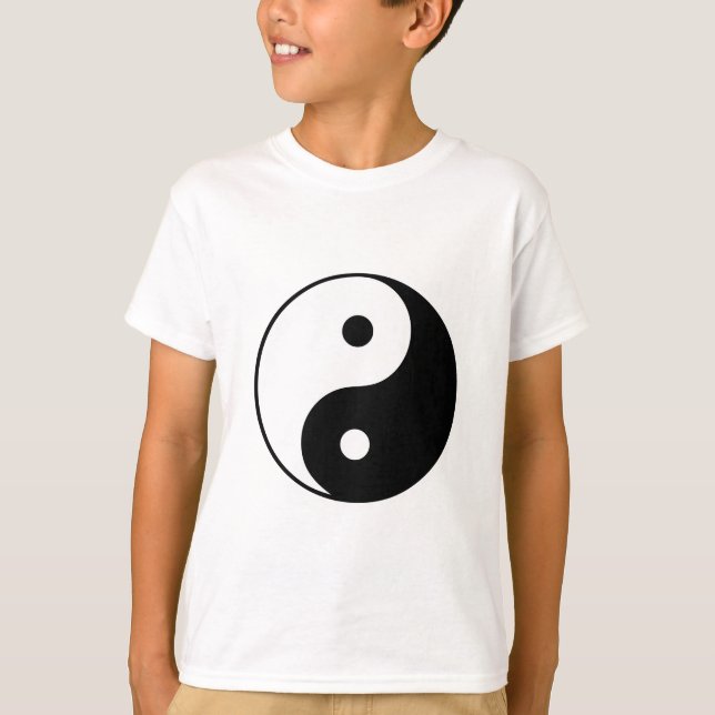 Yin Yang Symbol: Tee Shirt (Framsida)