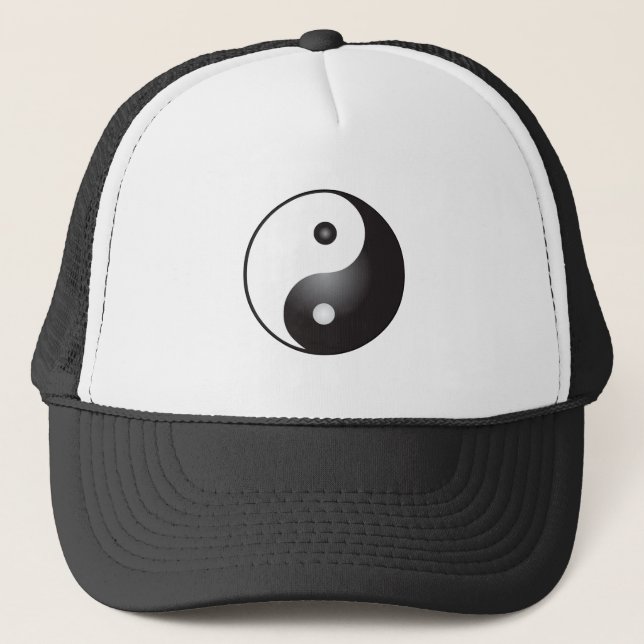 Yin Yang symbol: Truckerkeps (Framsida)