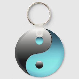 Yin Yang symbol - Ying Yang undertecknar Nyckelring