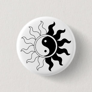 Yin Yang-symbolen sol Knapp